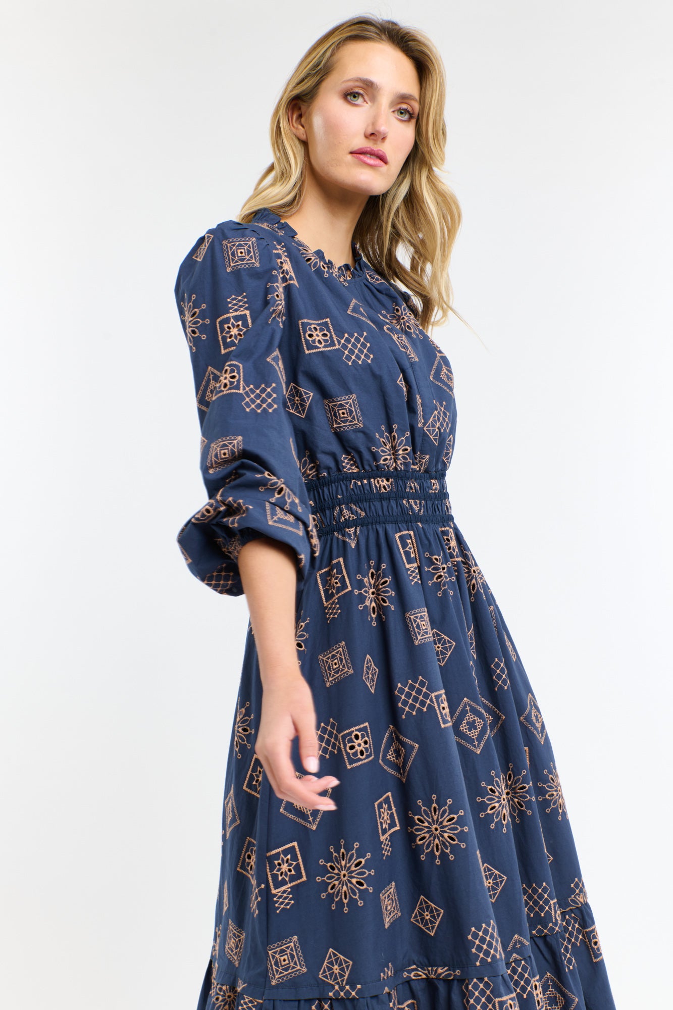 MANDALA DRESS INDIGO