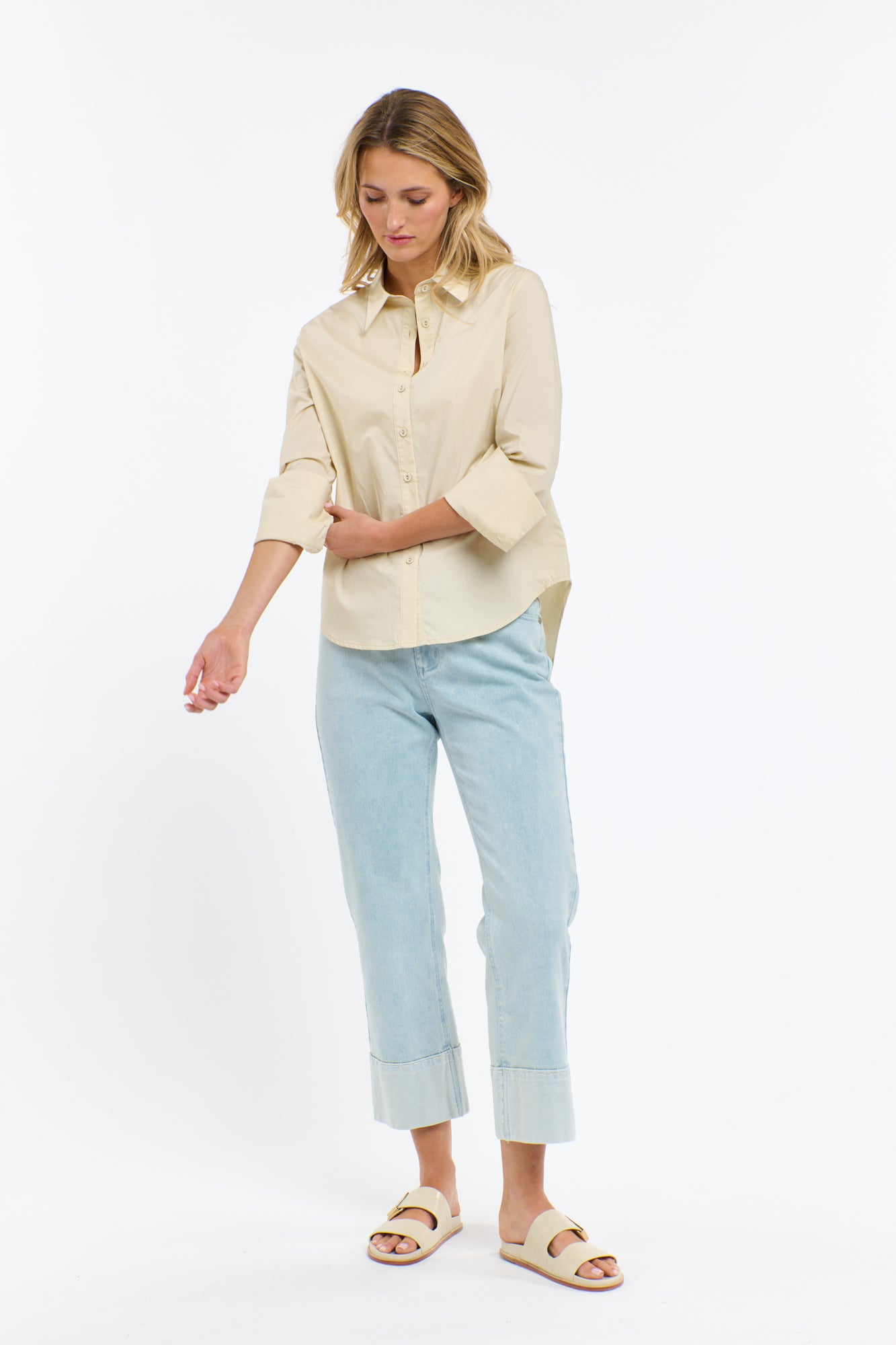 CLASSIC SHIRT BEIGE