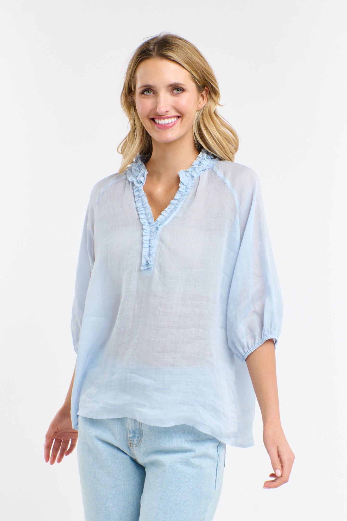 CHA CHA FRILL SHIRT