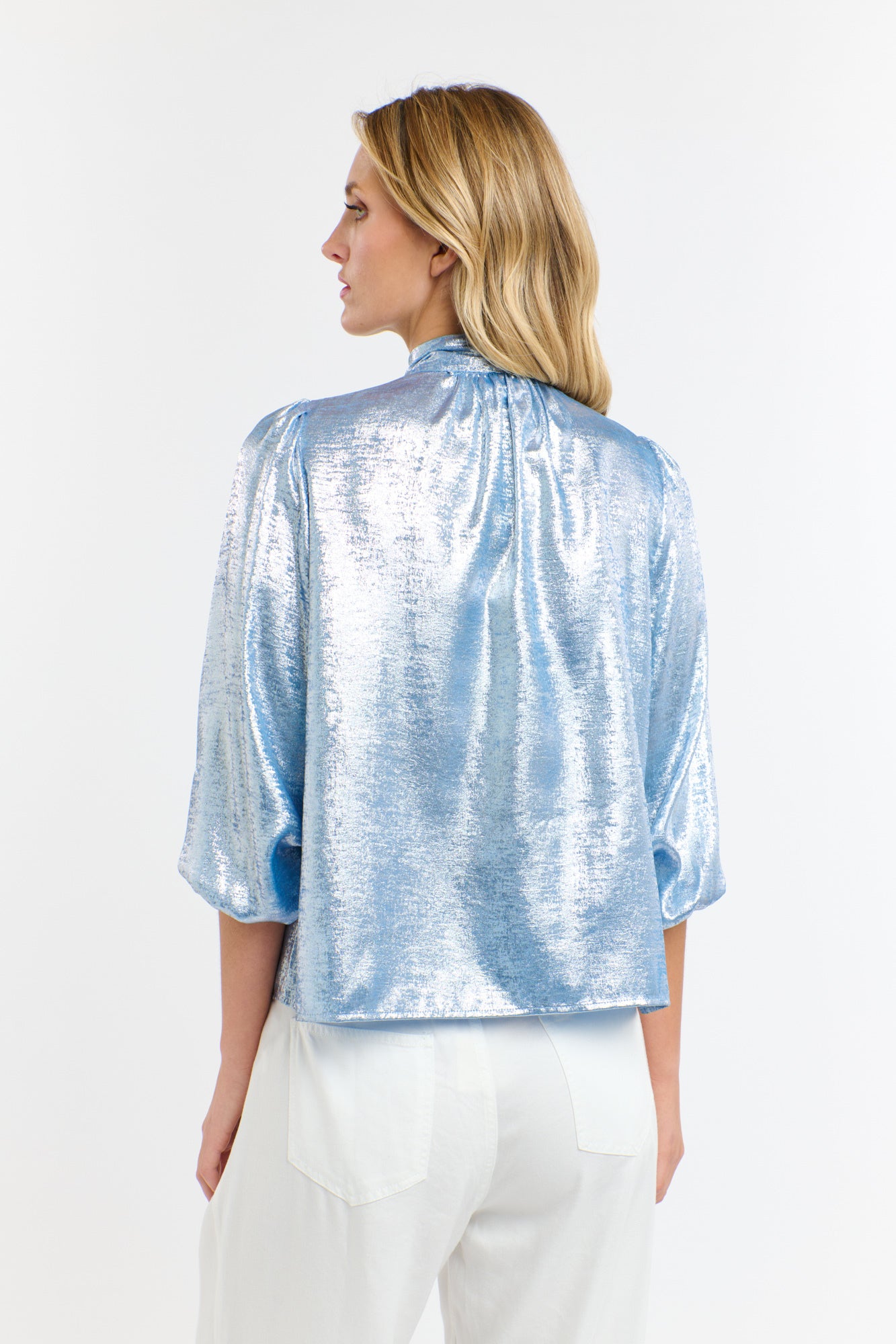 SUMMER PUSSY BOW TOP