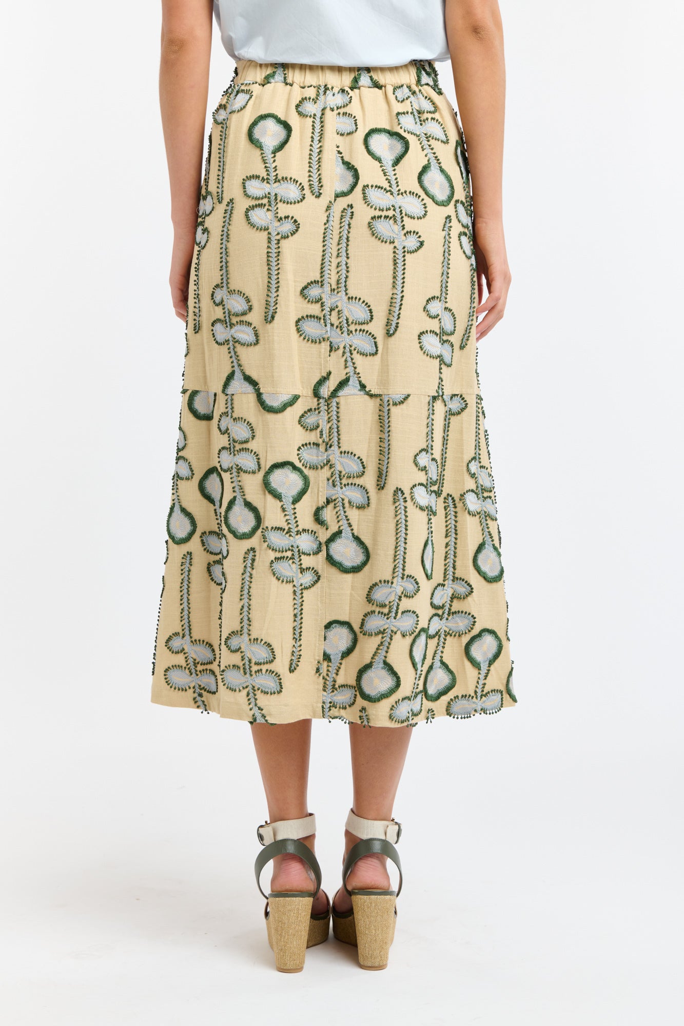 EDEN EMBROIDERED SKIRT