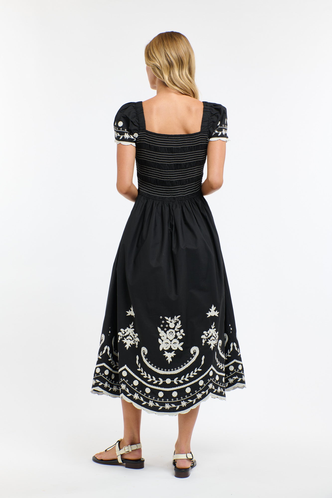 MARNI EMBROIDERED DRESS