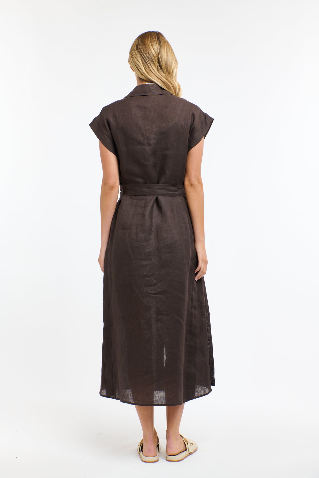 ESTIVO LINEN  DRESS