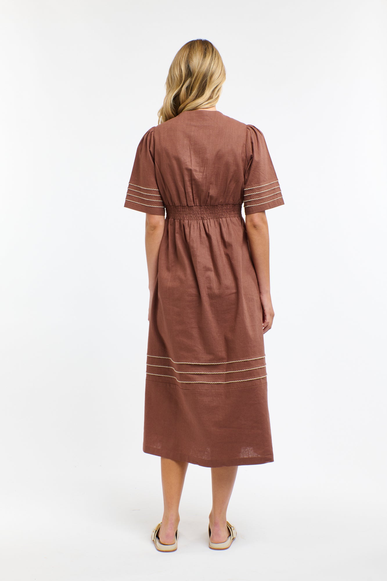 CHARLIE EDGE TRIM DRESS