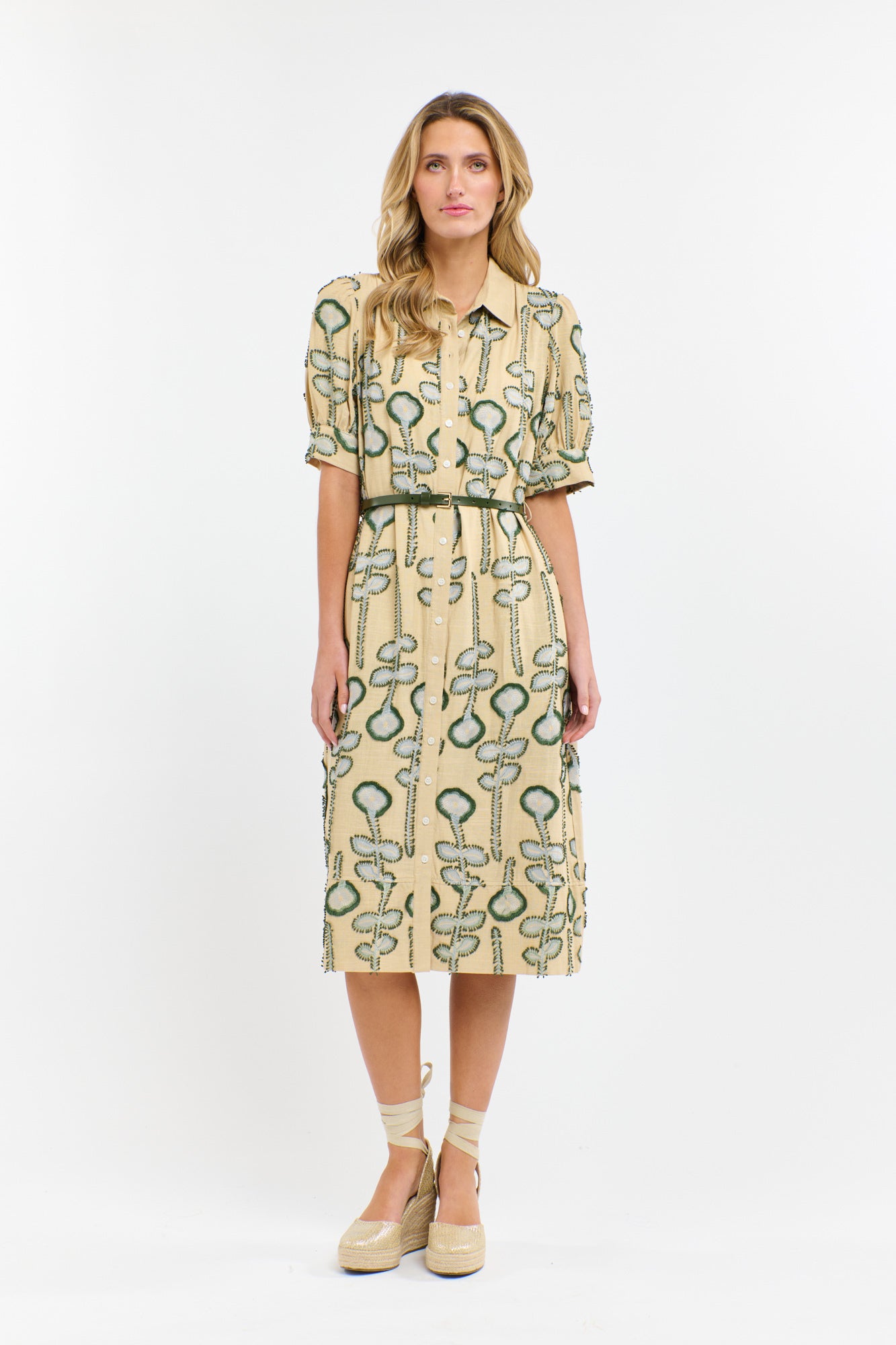 EDEN EMBROIDERED DRESS