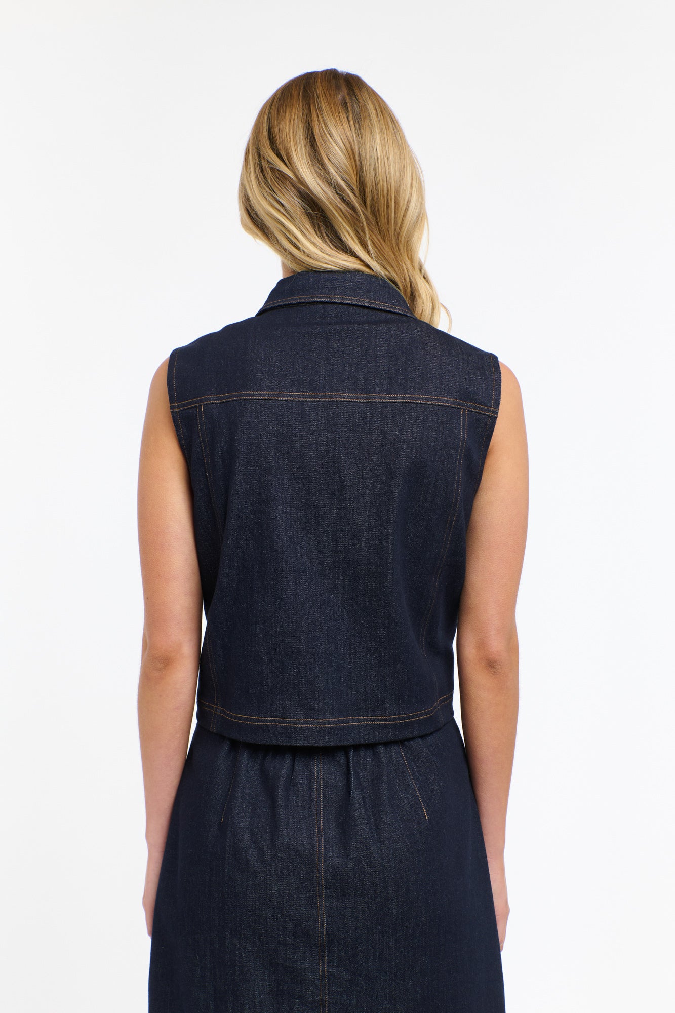 POCKET ROCKET DENIM VEST