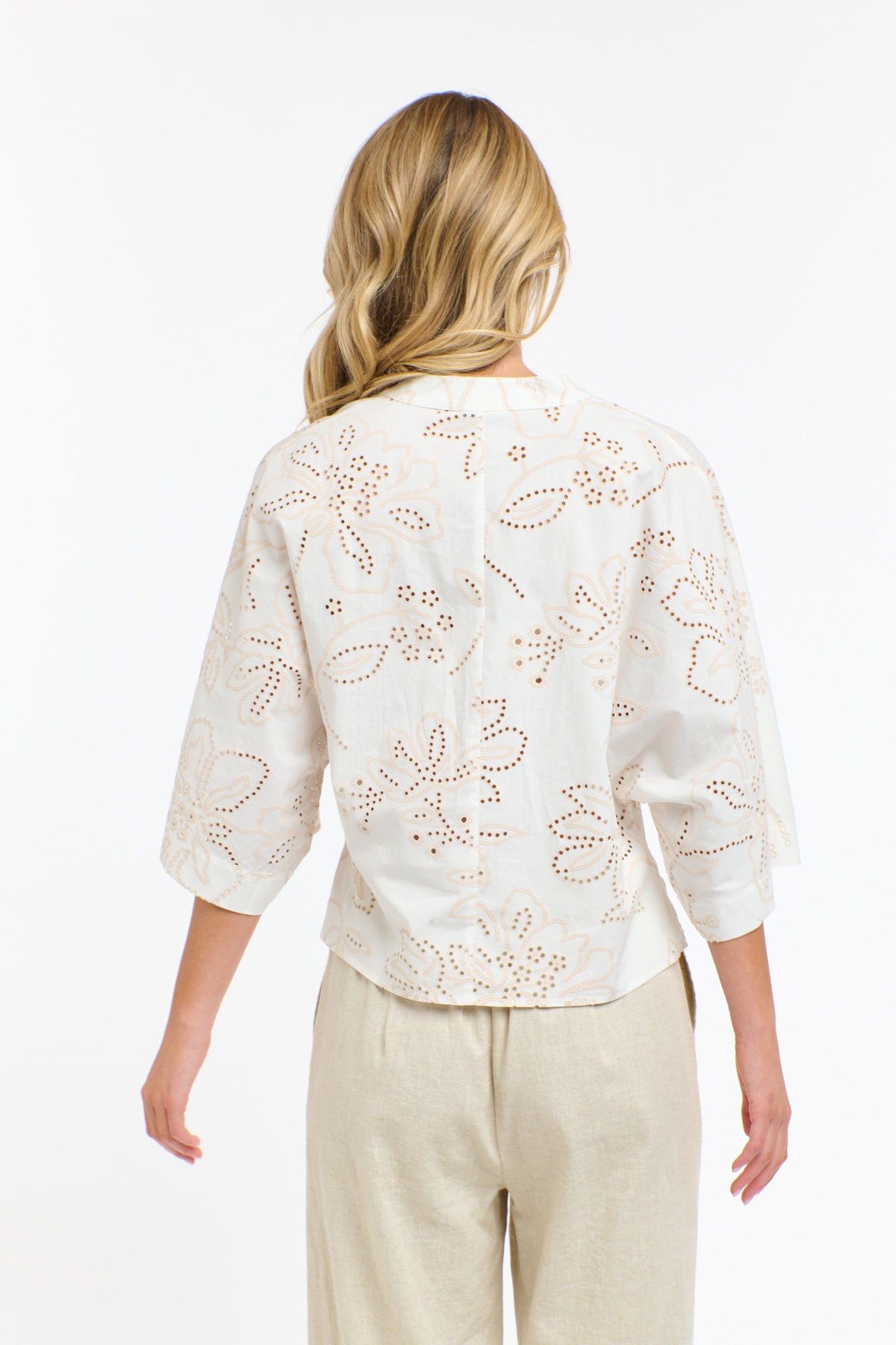 LANA WIDE SLEEVE TOP