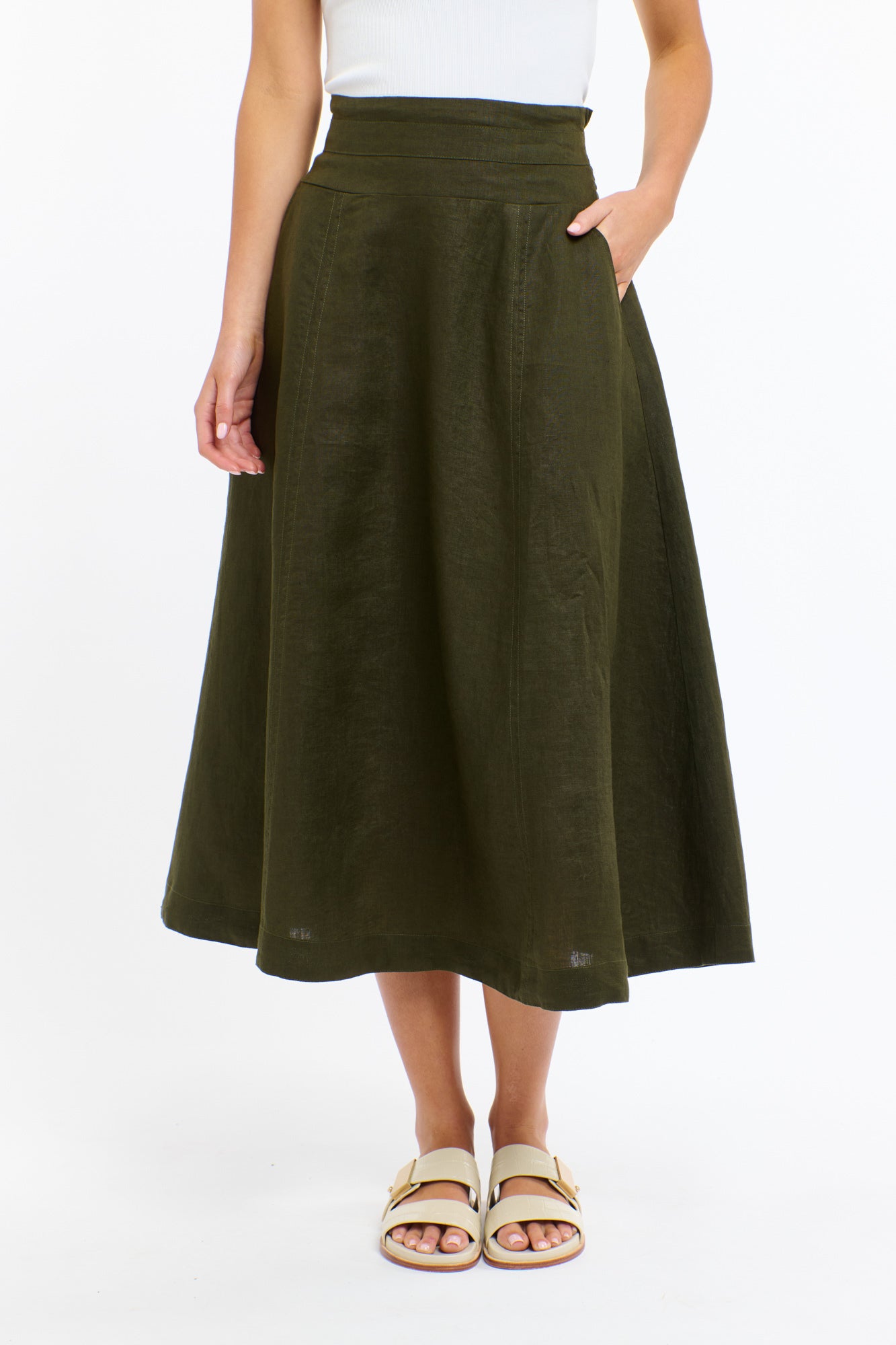 DAKOTA LINEN SKIRT