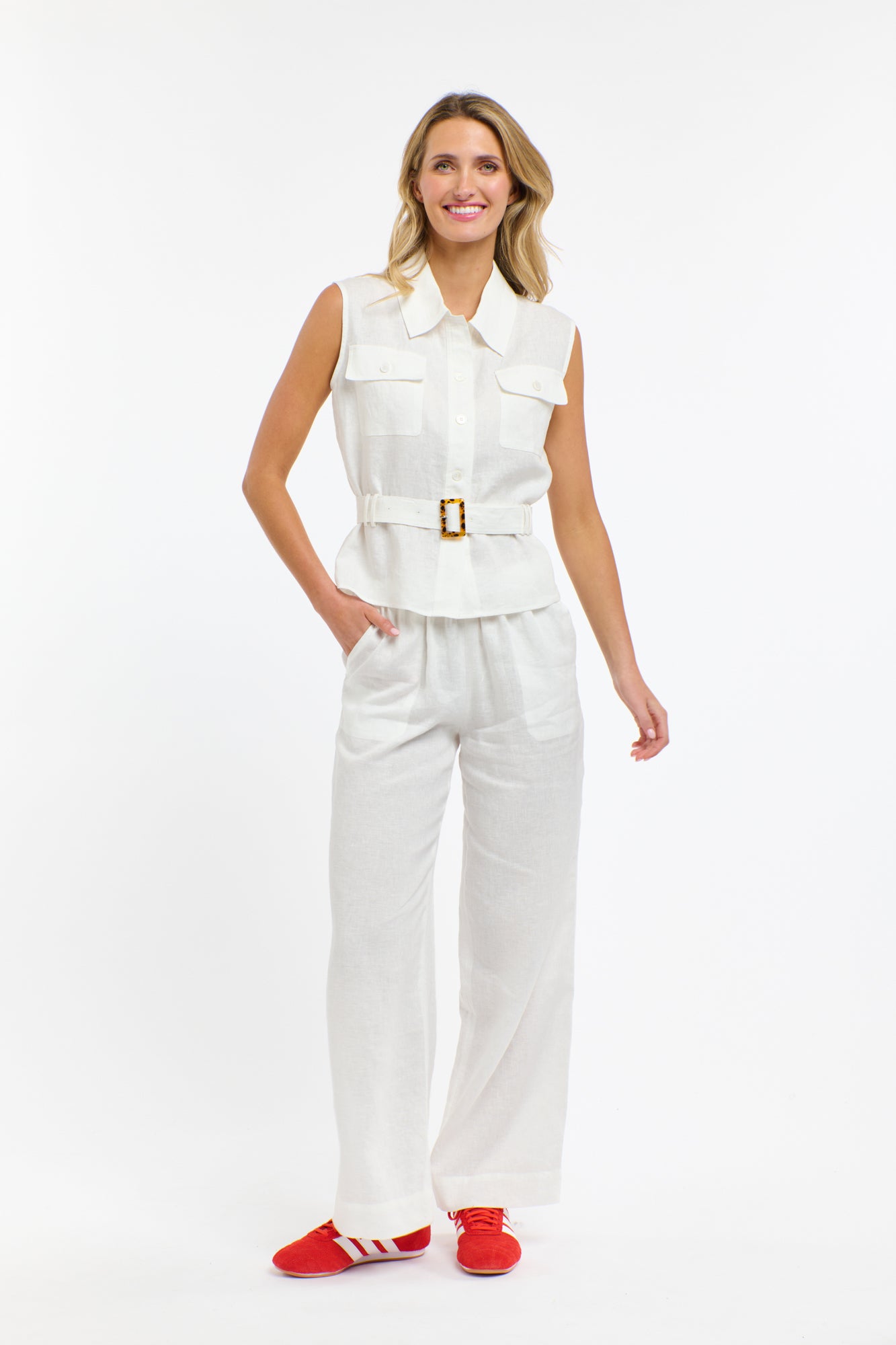 PERRY LINEN VEST | 365 Days