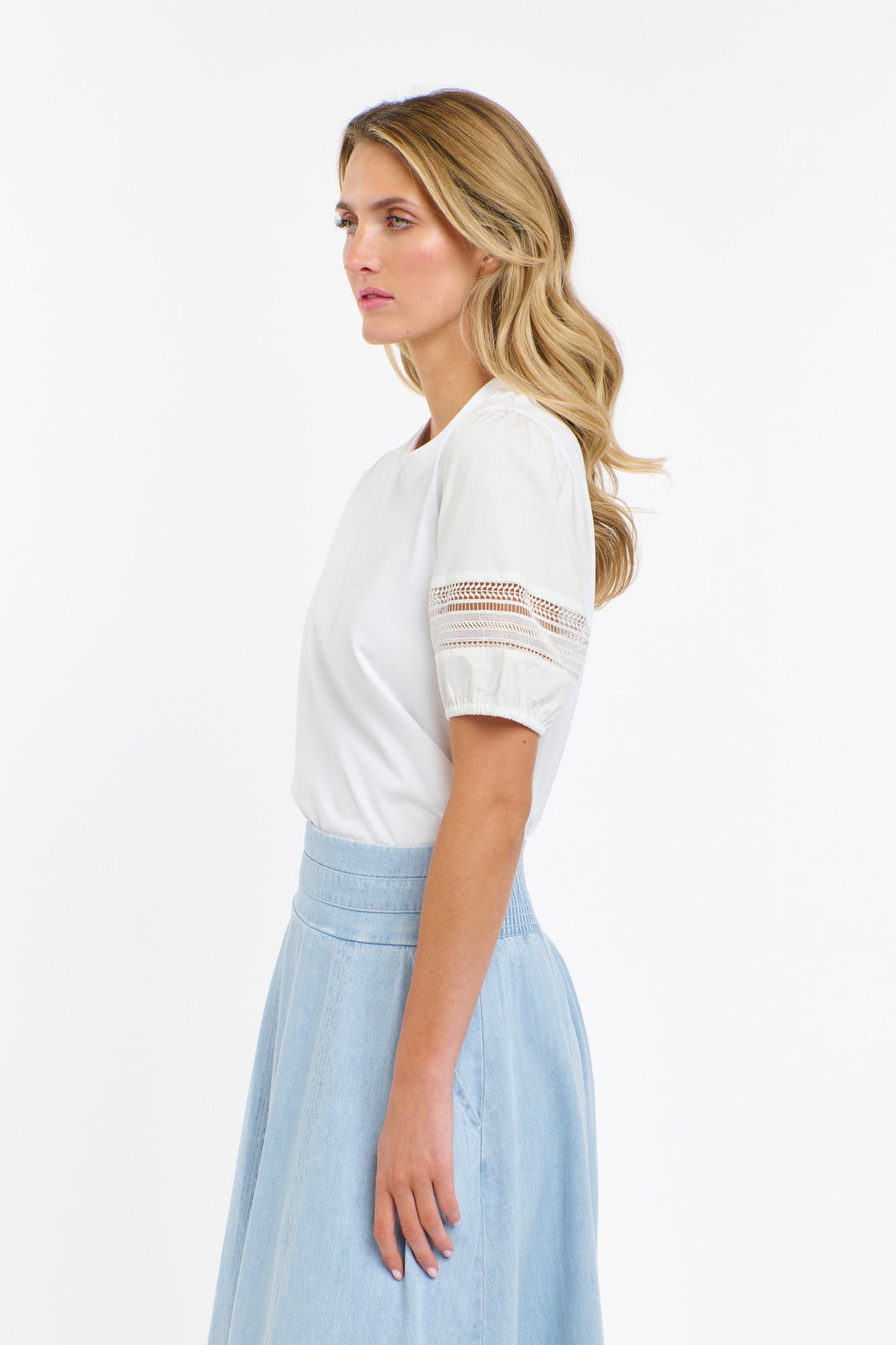 ALEX COTTON SLEEVE TEE