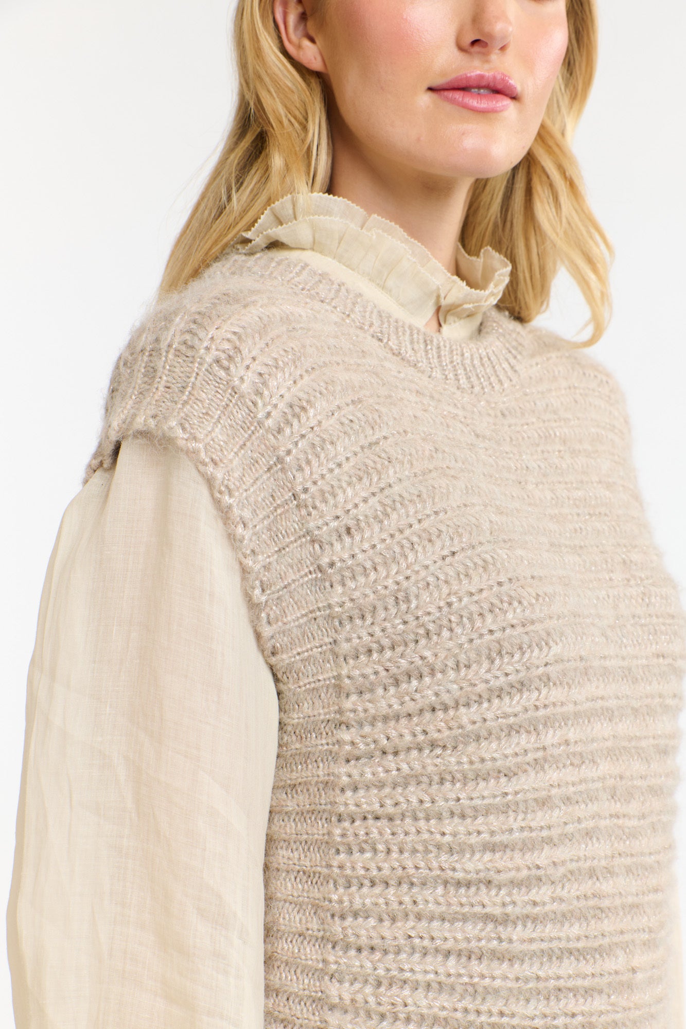 ELLIS LUREX VEST