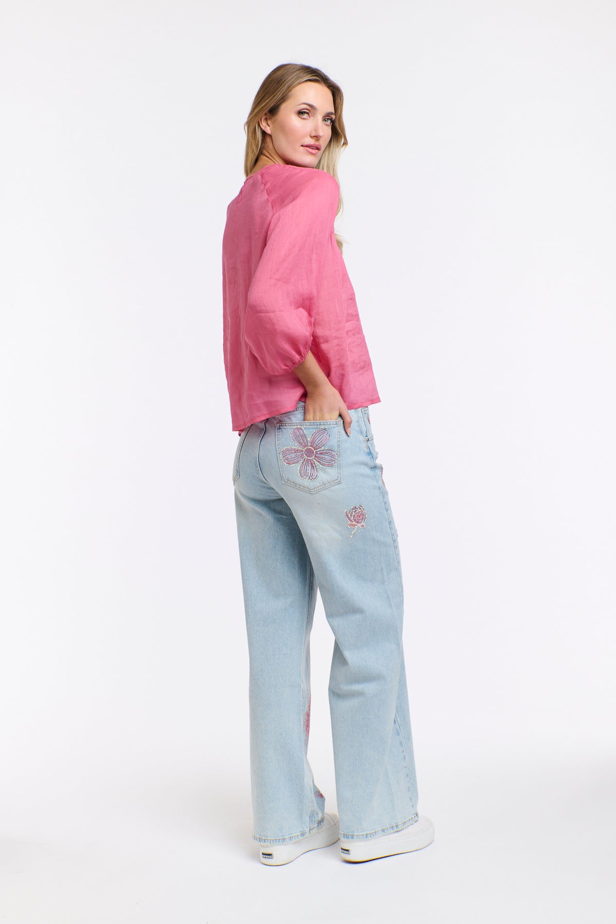 SPARKLE PINK JEAN