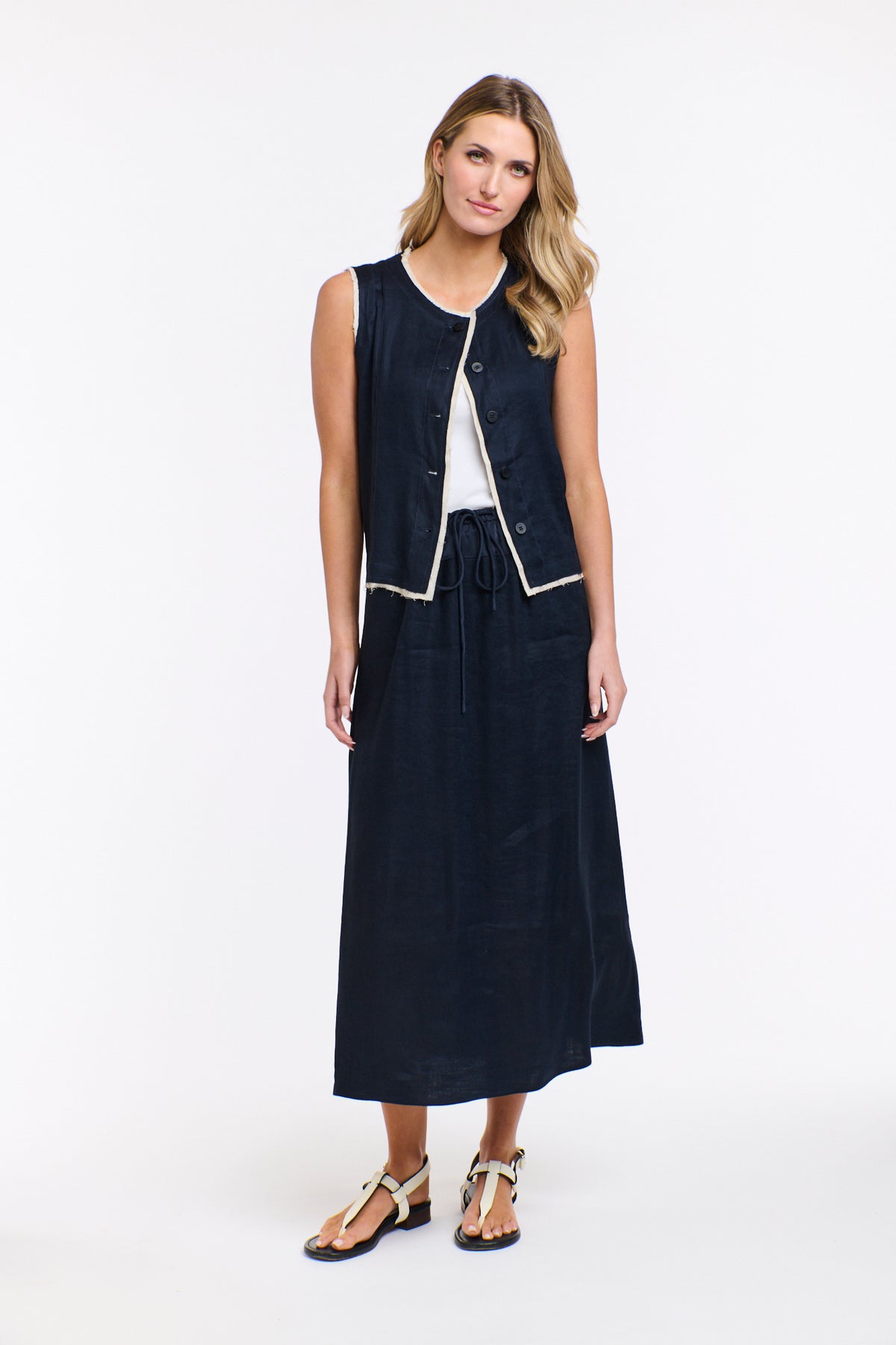 MAISON SATIN TOP SKIRT