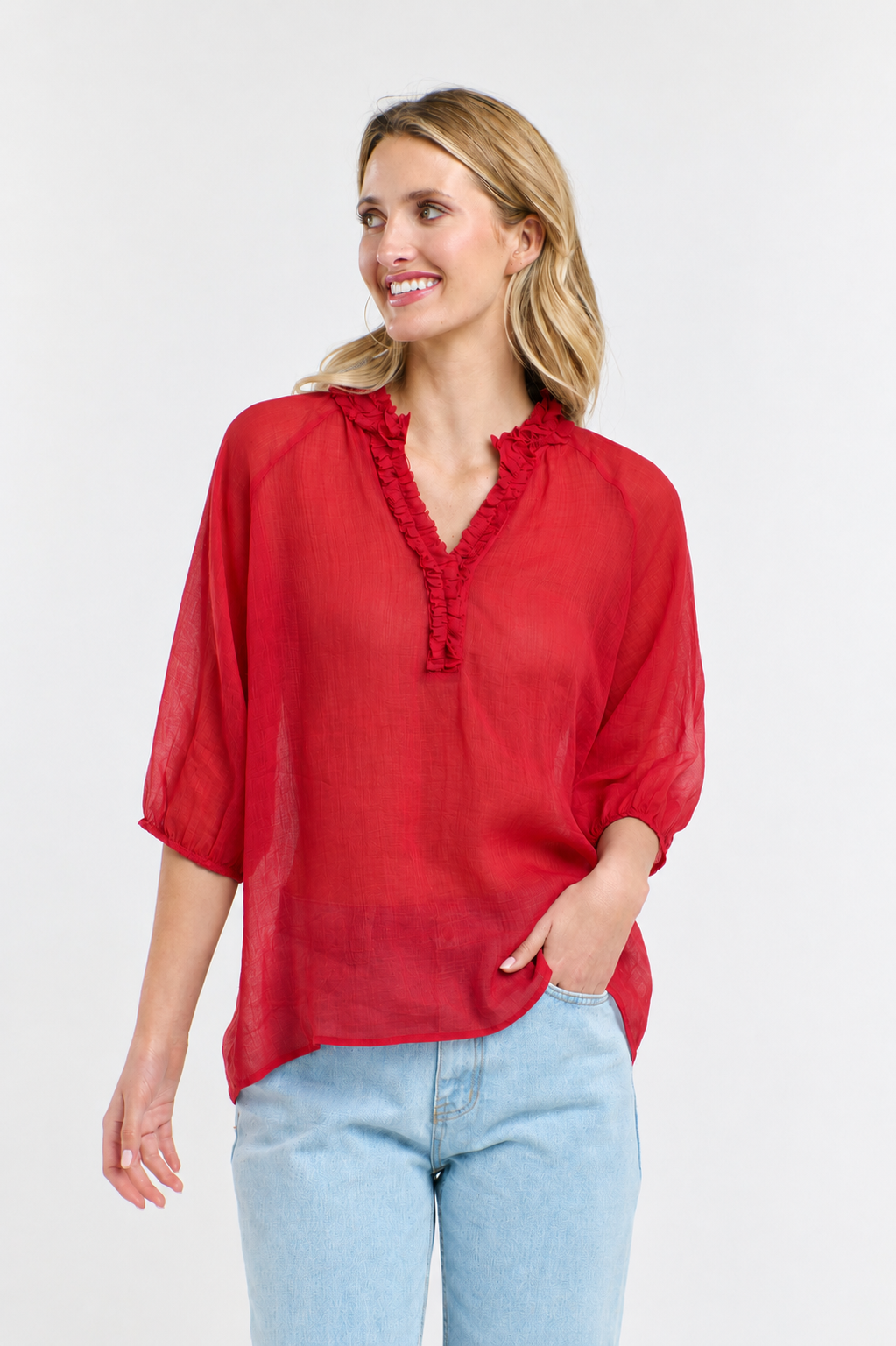 CHA CHA FRILL SHIRT